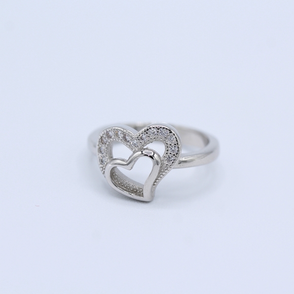 Heart in Heart Ring - Picture 1 of 2
